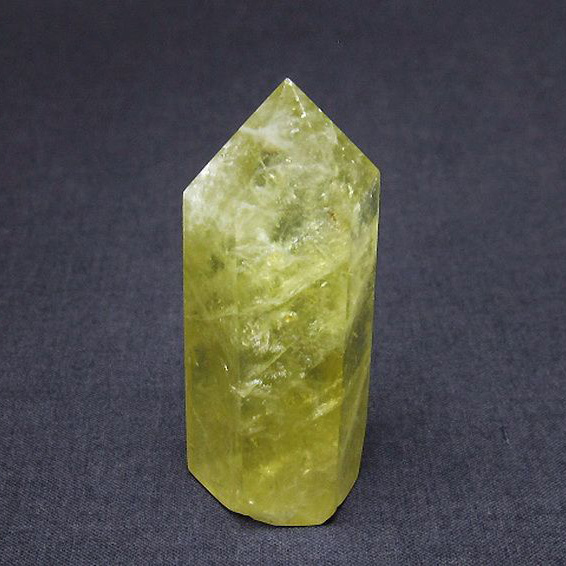 パワーストーン 天然石 シトリン水晶六角柱[T61-13032]