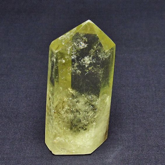 シトリン水晶六角柱[T61-13484]