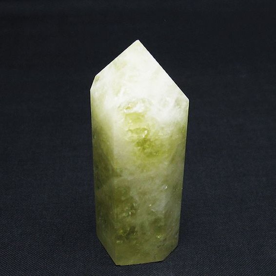 シトリン水晶六角柱[T61-13735]