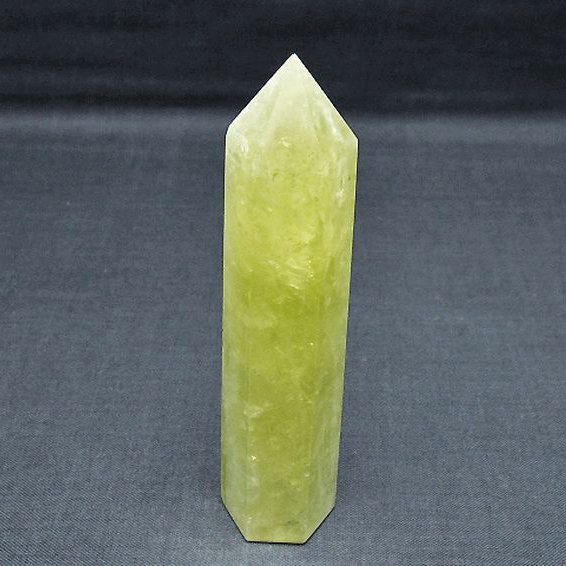 シトリン水晶六角柱[T61-14245]