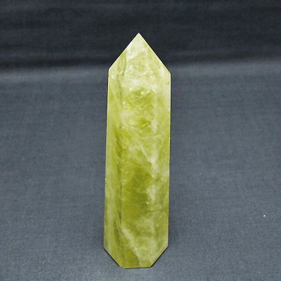 シトリン水晶六角柱[T61-14263]