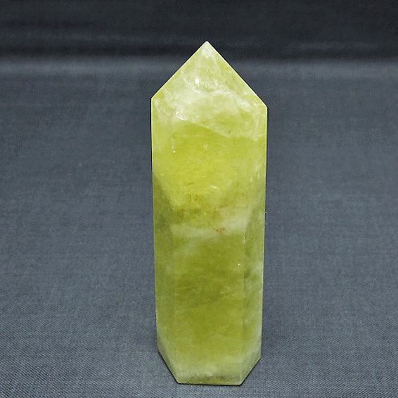 シトリン水晶六角柱[T61-14286]