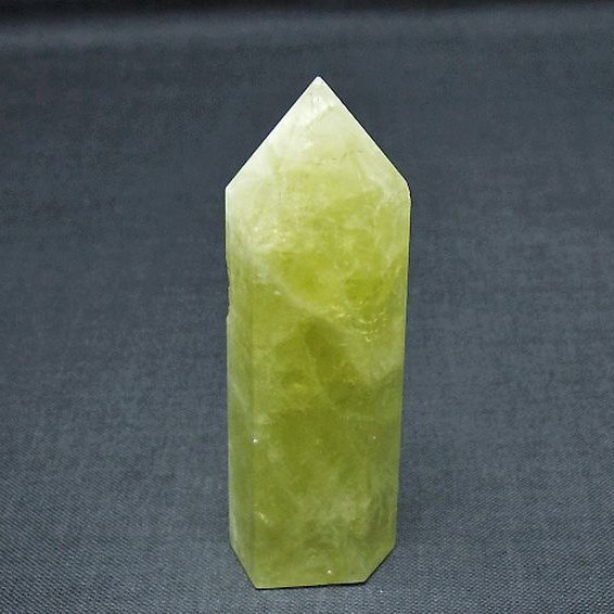シトリン水晶六角柱[T61-14325]