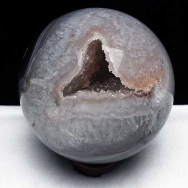 2.1Kg アメジスト笑口丸玉120mm[T610-11780]