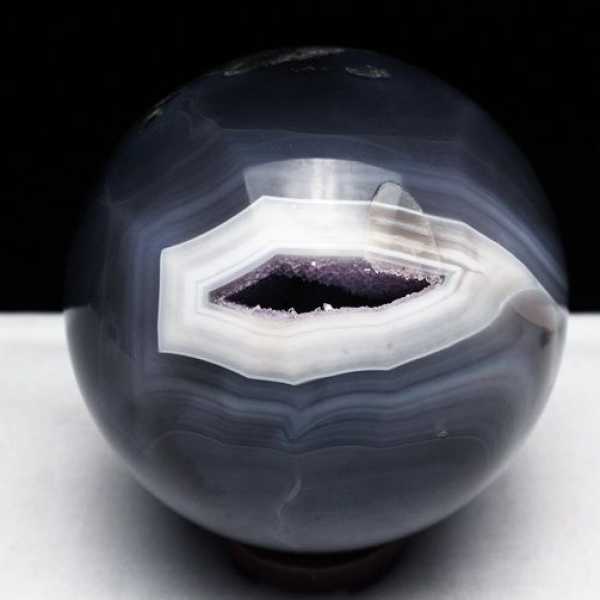 2.2Kg アメジスト笑口丸玉120mm[T610-11810]