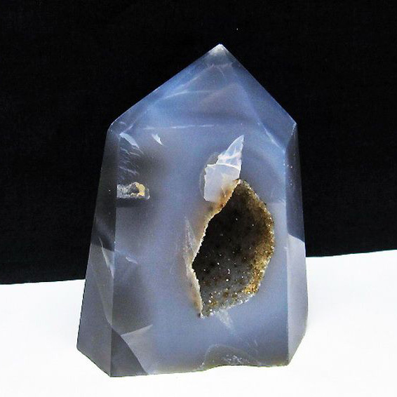 アゲート 笑口 六角柱[T610-12178]