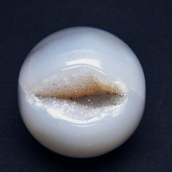 アゲート笑口 丸玉 49mm [T610-12272]
