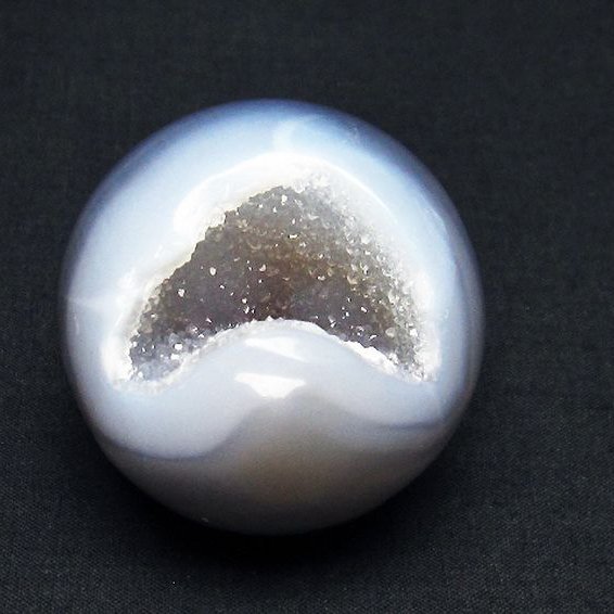 アゲート笑口 丸玉 45mm [T610-12327]