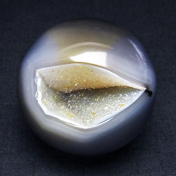 アゲート笑口 丸玉59mm[T610-12364]