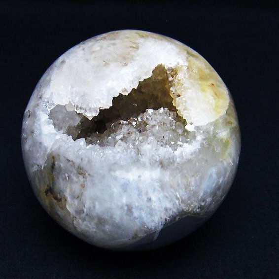 アゲート笑口 丸玉 69mm [T610-12418]