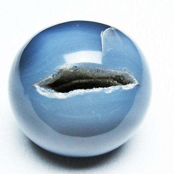 アゲート笑口 丸玉 53mm [T610-12512]