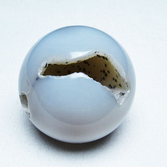 アゲート笑口 丸玉 52mm [T610-12531]