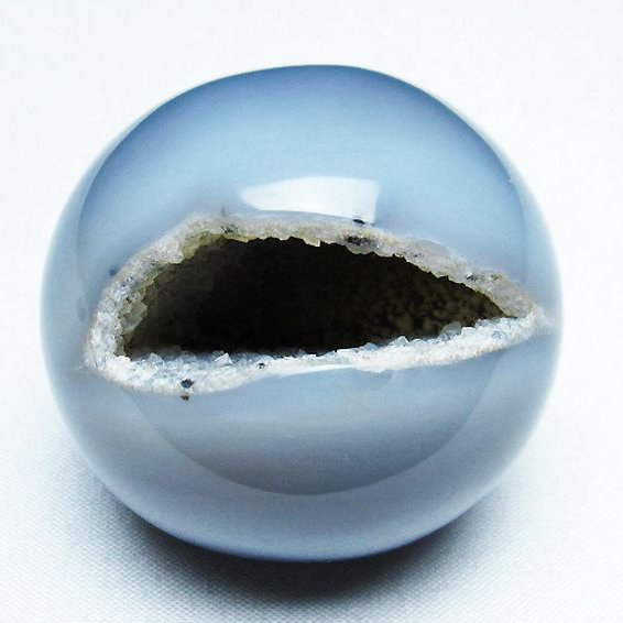 アゲート笑口 丸玉 53mm [T610-12534]