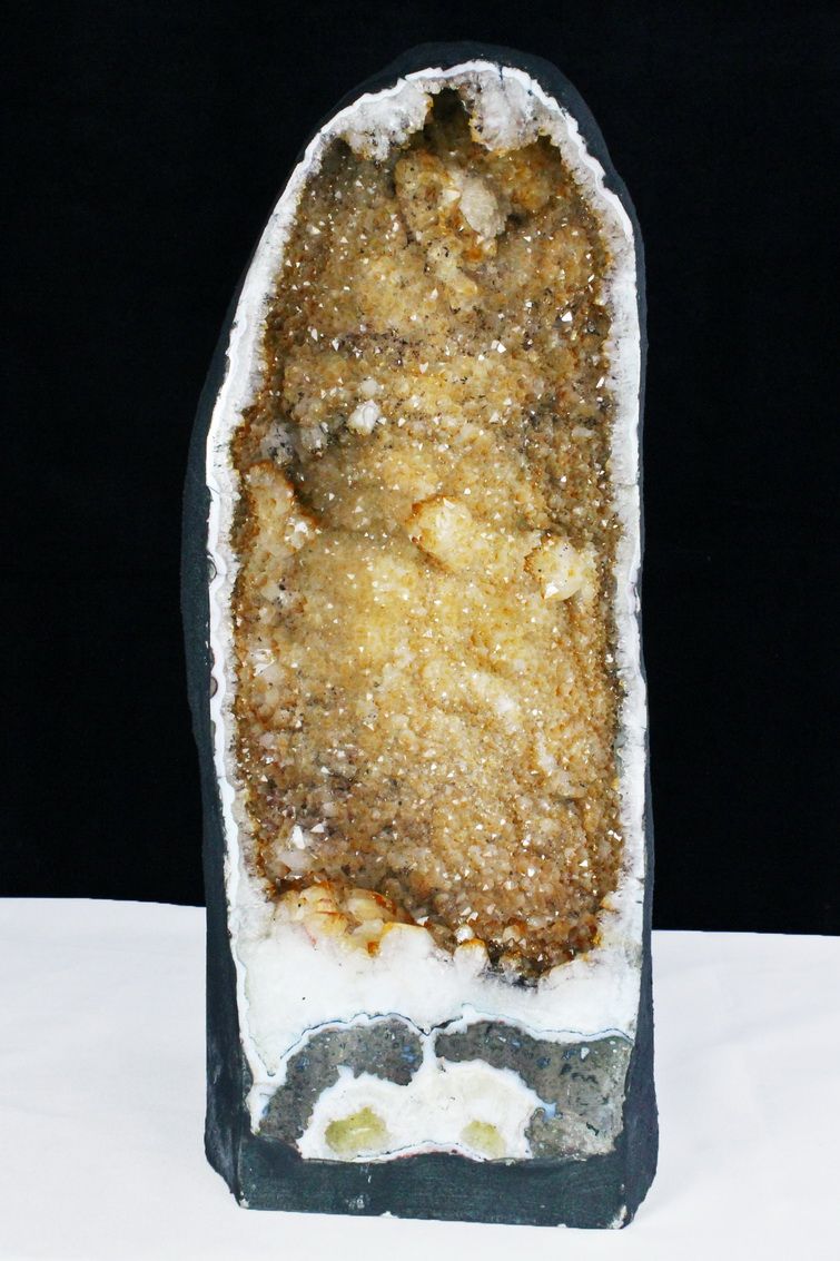 20Kgブラジル産シトリンドーム同梱不可[T611-10389]