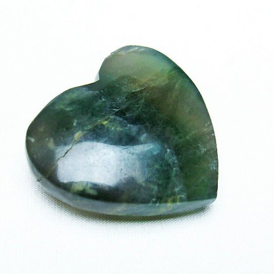 フローライトハート置物[T613-1255]