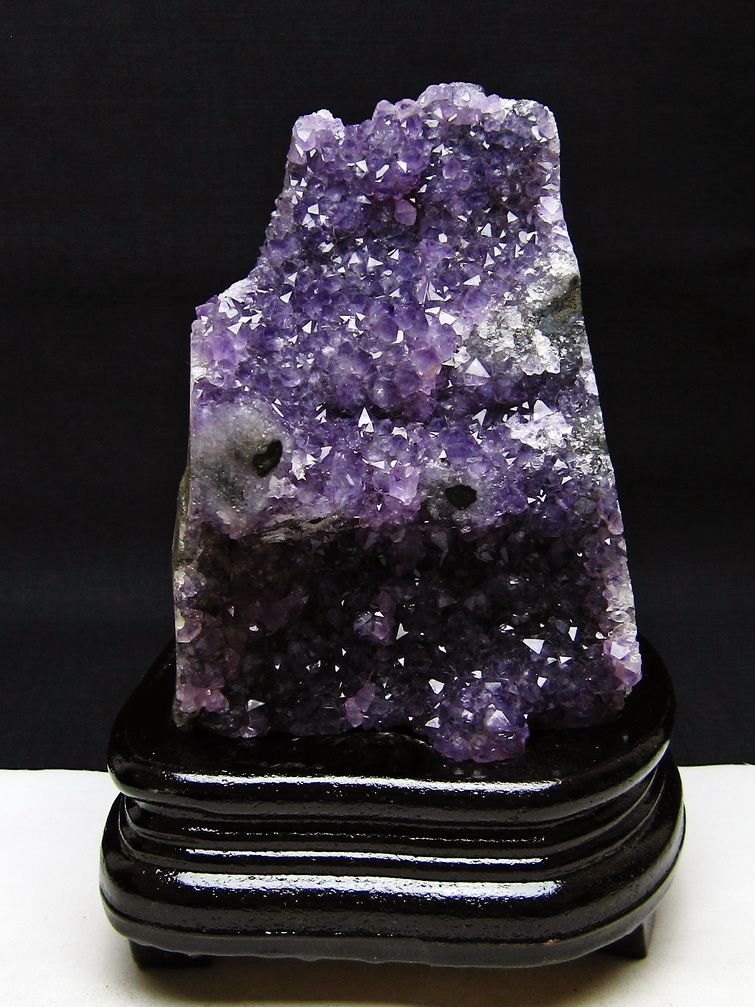 1.2Kgウルグアイ産ファントムフラワーアメジストクラスター[T614-9269]