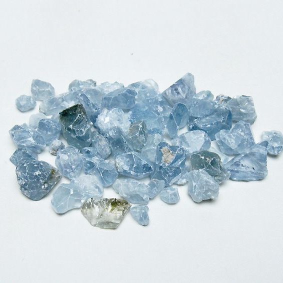 セレスタイト天青石原石[T617-3337]