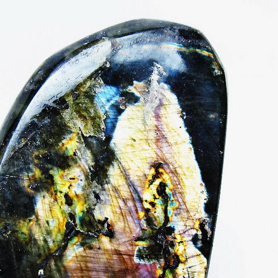 ラブラドライト原石[T623-9406]