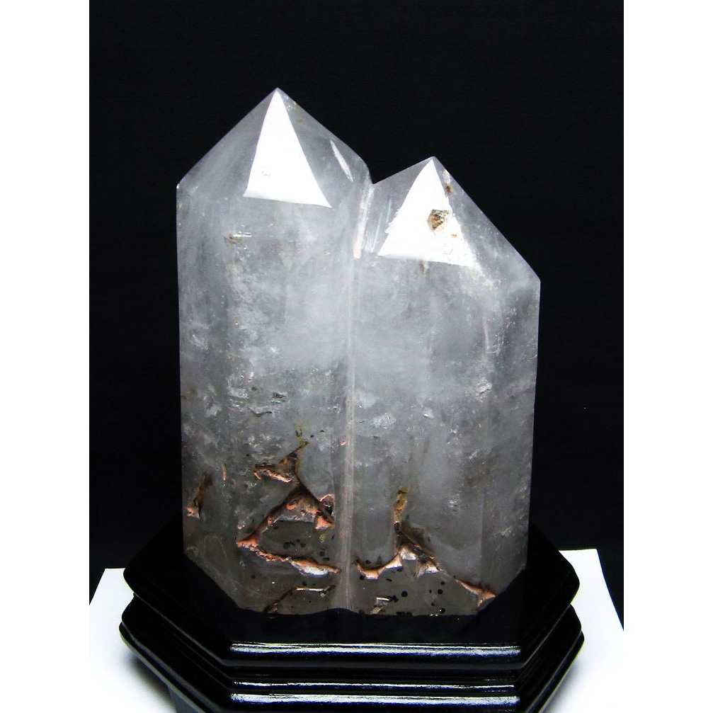 3.1Kgヒマラヤ水晶 ダブルポイント[T627-5815]