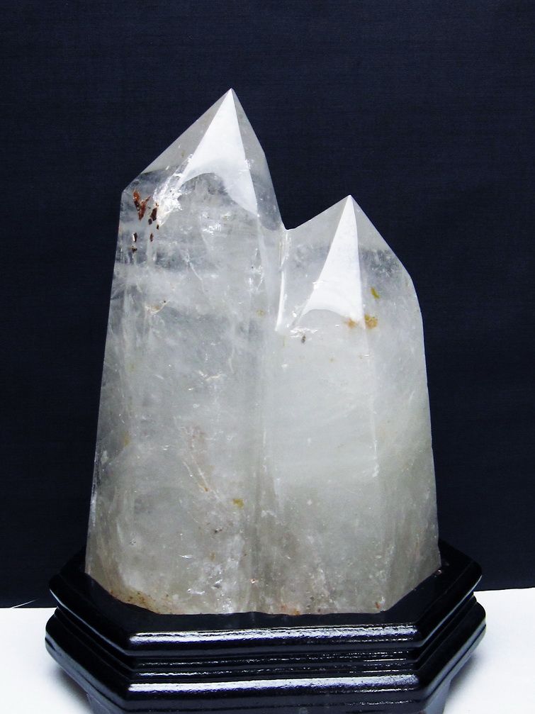 3Kgヒマラヤ水晶 ダブルポイント[T627-6678]