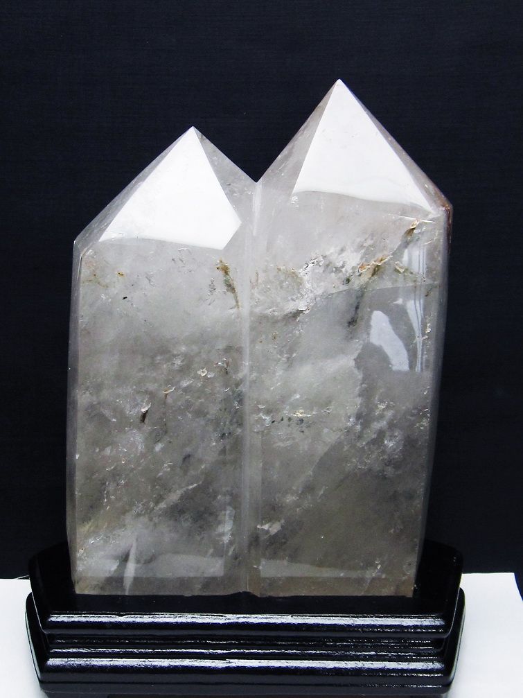 4.1Kgガーデンヒマラヤ水晶ダブルポイント[T627-6681]