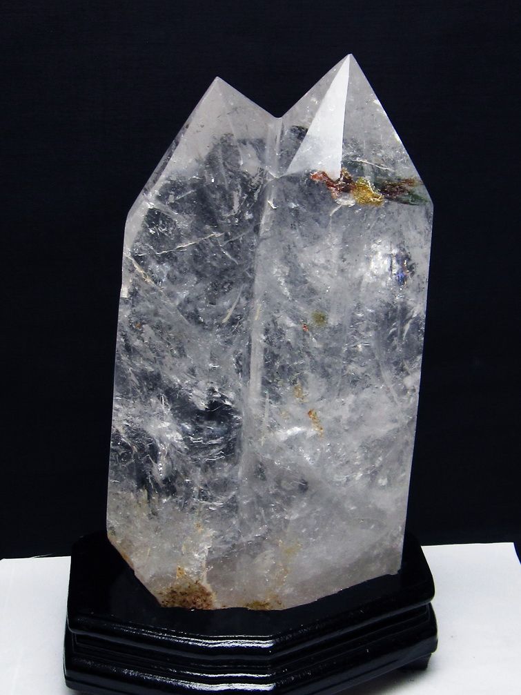 4.1Kgガーデン水晶 ダブルポイント[T627-6707]