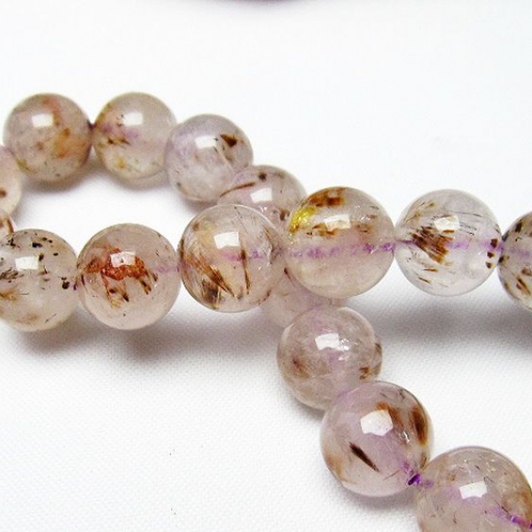 カコクセナイト インクォーツ ブレスレット11mm[T628-4051]