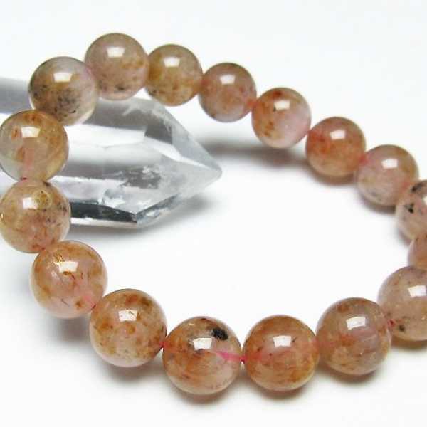 カコクセナイト インクォーツ ブレスレット13mm[T628-4534]