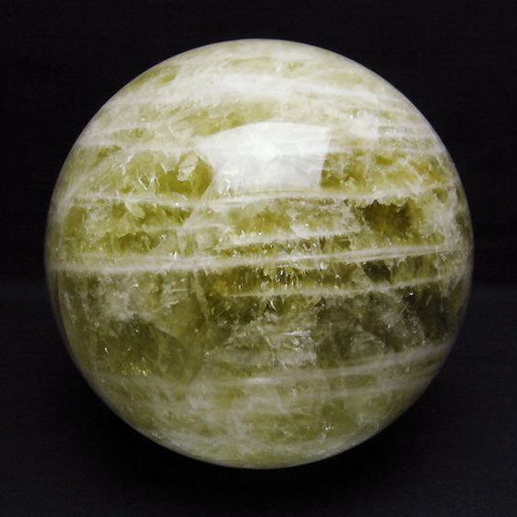 5.6Kgパワーストーン  シトリン水晶丸玉 160mm [T63-6790]