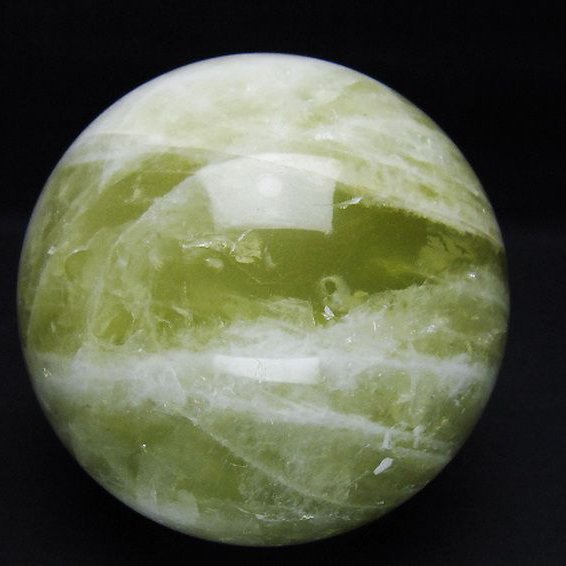 1.6Kgシトリン水晶丸玉 107mm [T63-7676]