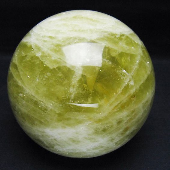 1.6Kgシトリン水晶丸玉 107mm [T63-7782]