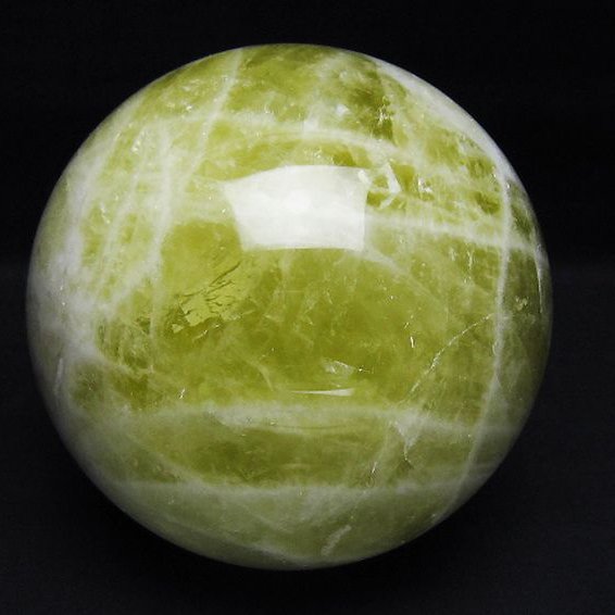 2.5Kgシトリン水晶丸玉 125mm [T63-7807]