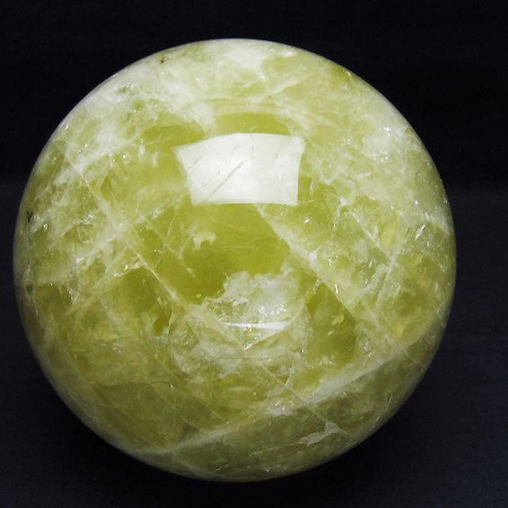 2.1Kgシトリン水晶丸玉 120mm [T63-7824]