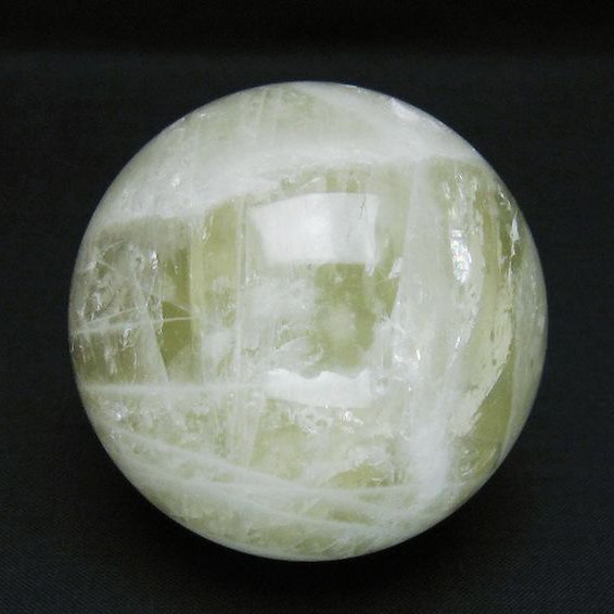 シトリン水晶丸玉 62mm [t63-7905]