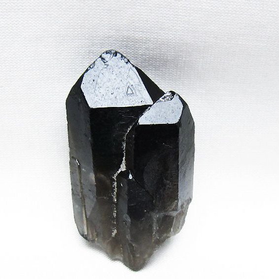 ブラジル産 モリオン 純天然 黒水晶 原石[T633-2128]