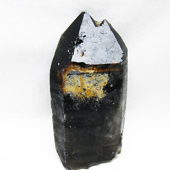 ブラジル産 モリオン 純天然 黒水晶 原石[T633-2265]