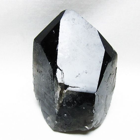 ブラジル産 モリオン 純天然 黒水晶 原石[T633-2455]