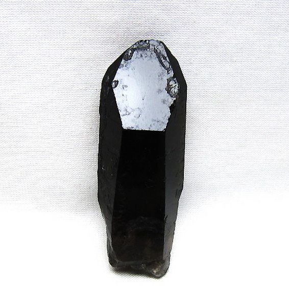 ブラジル産 モリオン 純天然 黒水晶 原石 [t633-2675]