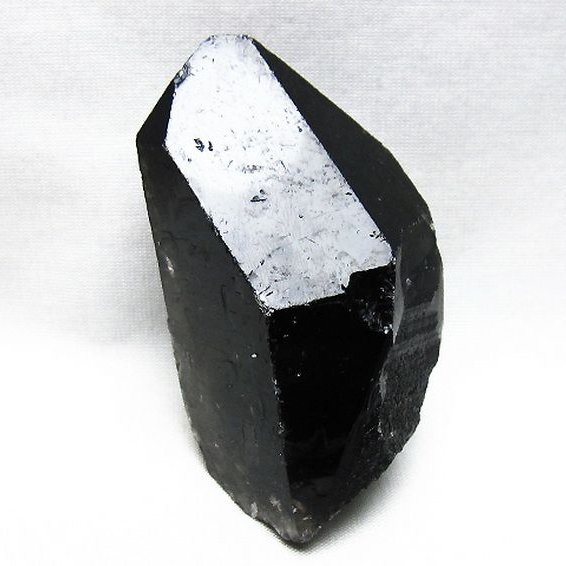 ブラジル産 モリオン 純天然 黒水晶 原石 [t633-2716]