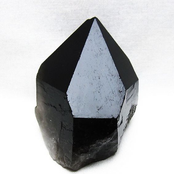 ブラジル産 モリオン 純天然 黒水晶 原石 [t633-2719]