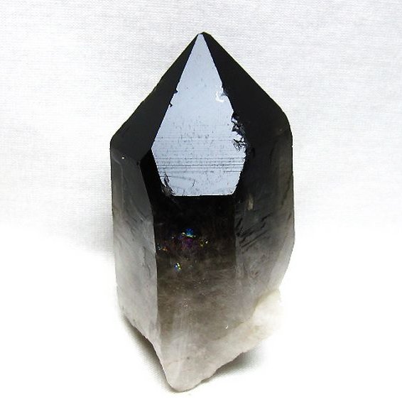 ブラジル産 モリオン 純天然 黒水晶 原石 [t633-2723]