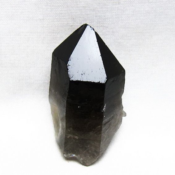 ブラジル産 モリオン 純天然 黒水晶 原石 [t633-2750]