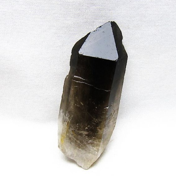 ブラジル産 モリオン 純天然 黒水晶 原石 [t633-2755]