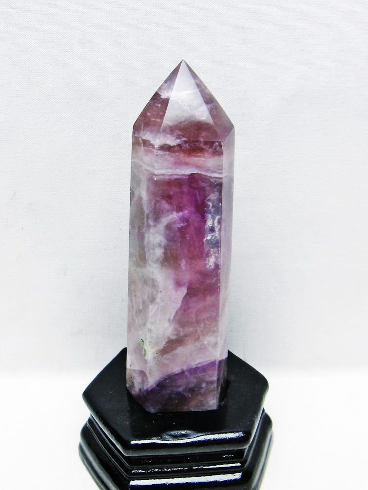 フローライト 六角柱 [t634-5570]