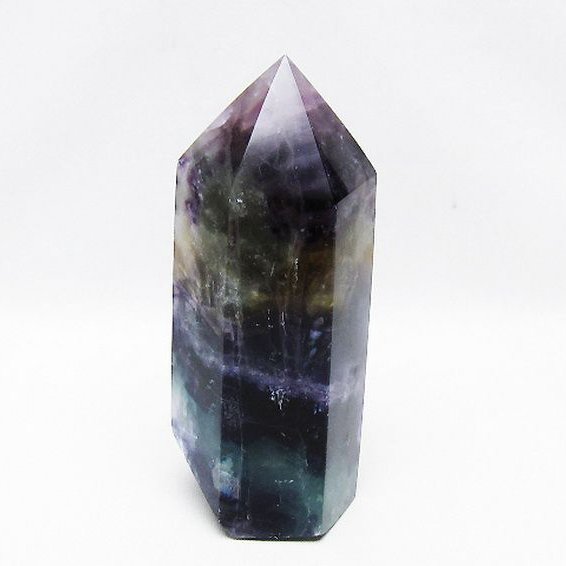 フローライト 六角柱 [t634-5827]