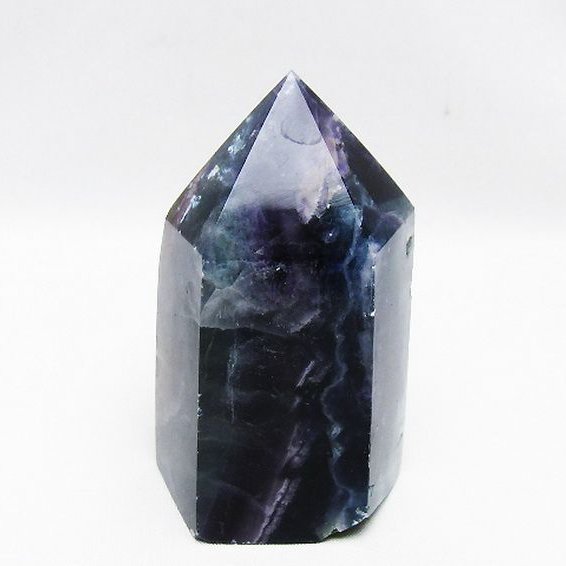 フローライト 六角柱 [t634-5866]