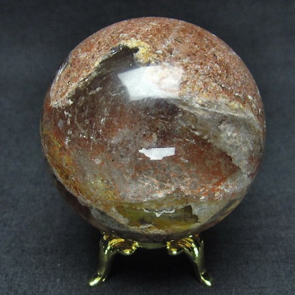 ガーデン水晶丸玉48mm[T637-3652]