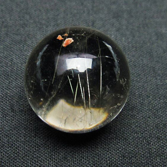 ルチル入り水晶丸玉18mm[T637-4189]