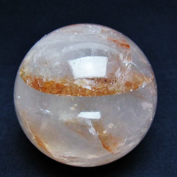 ヘマタイトインクォーツ丸玉 49mm [t643-4570]