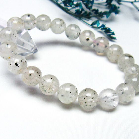 バイオタイトインクォーツブレスレット10mm[T663-1073]